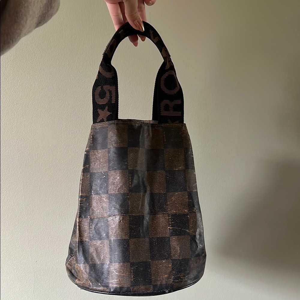 Black and brown Fendi bag
